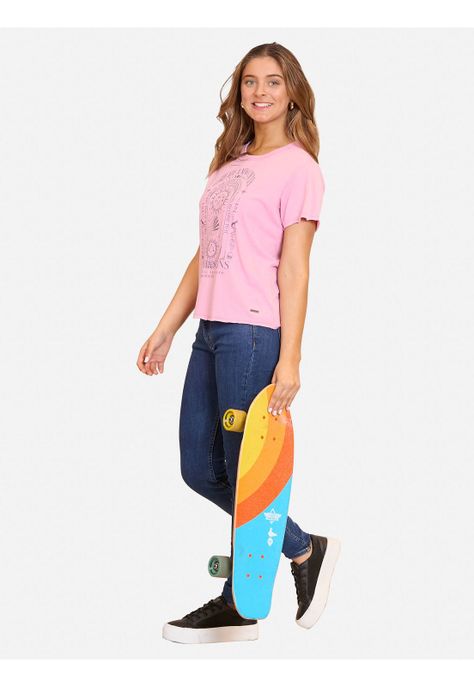 Polera MC Dreamer Rosado Mujer Maui And Sons-2