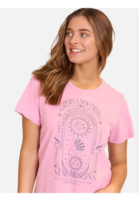 Polera MC Dreamer Rosado Mujer Maui And Sons-3