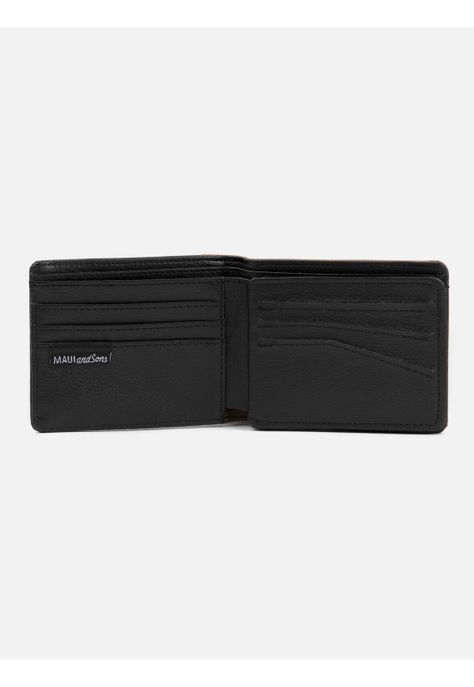 Billetera Hombre 5AB167-MT22 Negro Maui and Sons-2