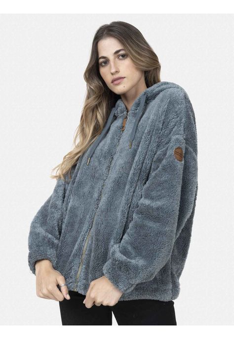 Fullzipper Mujer SKY CAPTAIN Verde Maui and Sons-0