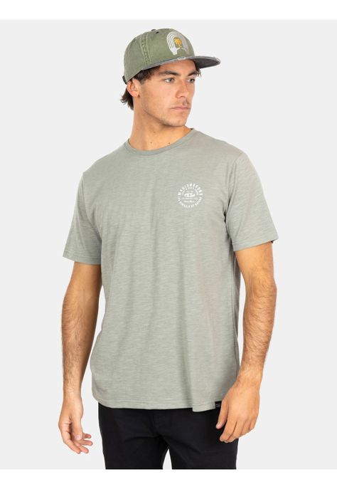 Polera MC Symbols Of Nature Verde Hombre Maui And Sons-0