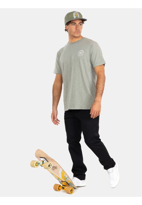Polera MC Symbols Of Nature Verde Hombre Maui And Sons-2