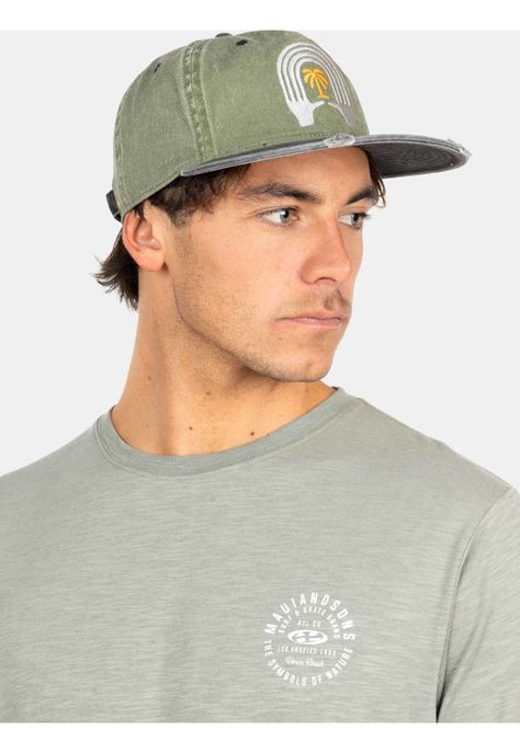 Polera MC Symbols Of Nature Verde Hombre Maui And Sons-3