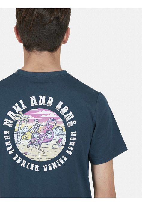 Polera SUNSET COOKIE Juvenil Azul Maui and Sons-2