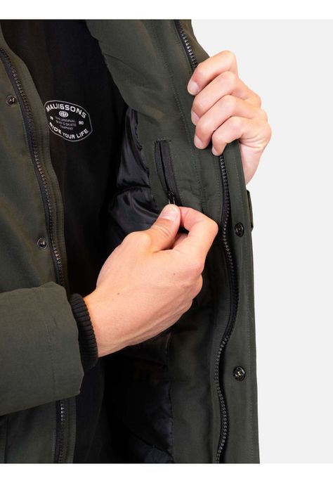 Chaqueta Atenea Verde Hombre Maui And Sons-3