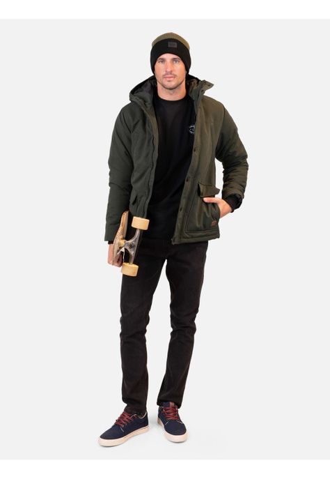 Chaqueta Atenea Verde Hombre Maui And Sons-4
