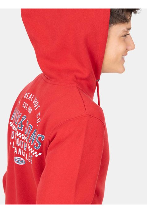 Poleron FZ Twilight Rojo Infantil Maui and Sons-3