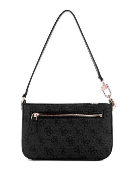 Cartera Guess Mujer Noelle Mini Top Zip Shoulder Gris oscuro-2