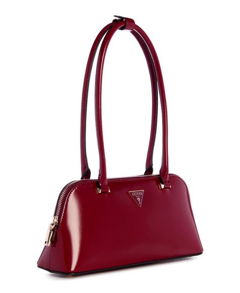 Cartera Guess Mujer Arnela Shoulder Satchel Rojo-1