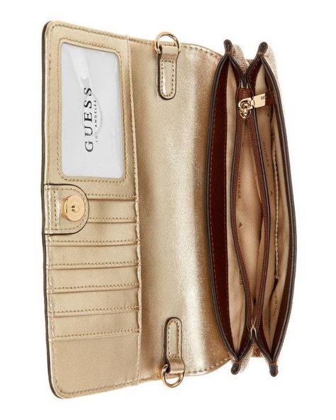 Cartera Guess Mujer Noelle Xbody Flap Organizer Café-3