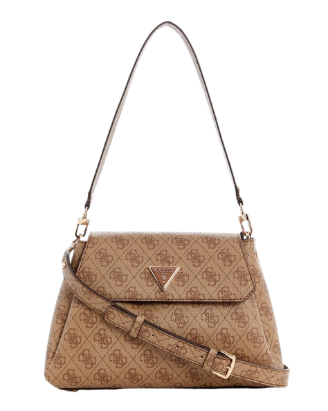 Cartera Guess Mujer Sora Girlfriend Flp Shldr Bag Café-0