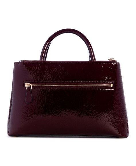 Cartera Guess Mujer Trissa Girlfriend Satchel Rojo-2