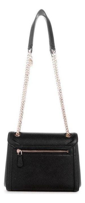 Cartera Guess Mujer Noelle Convertible Xbody Flap Negro-2
