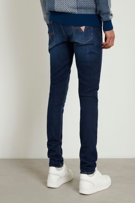 Jeans Guess Hombre Chris Negro.-2