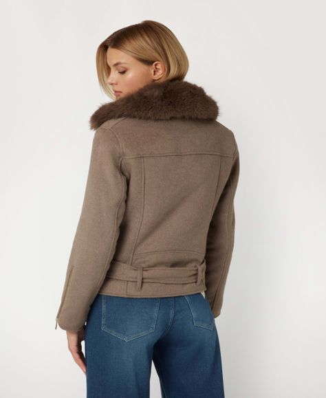 Chaqueta Guess Mujer Nancy Faux Fur Jacket Surtido-2