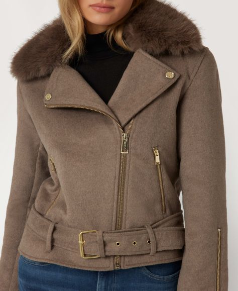 Chaqueta Guess Mujer Nancy Faux Fur Jacket Surtido-3