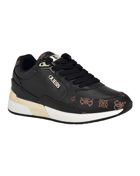 Zapatillas Guess Mujer Footwear Gwmoxea Negro-1