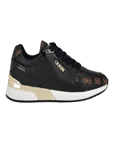 Zapatillas Guess Mujer Footwear Gwmoxea Negro-2