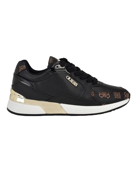 Zapatillas Guess Mujer Footwear Gwmoxea Negro-3