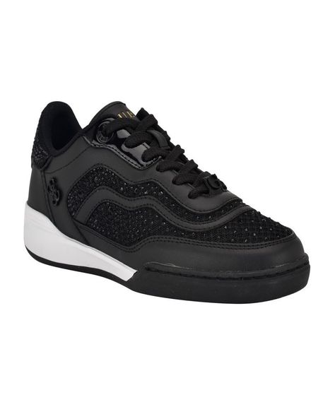 Zapatillas Guess Mujer Footwear Gwpritie Negro-0