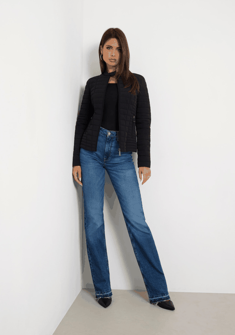 Chaqueta Guess Mujer Vona Jacket Negro-2