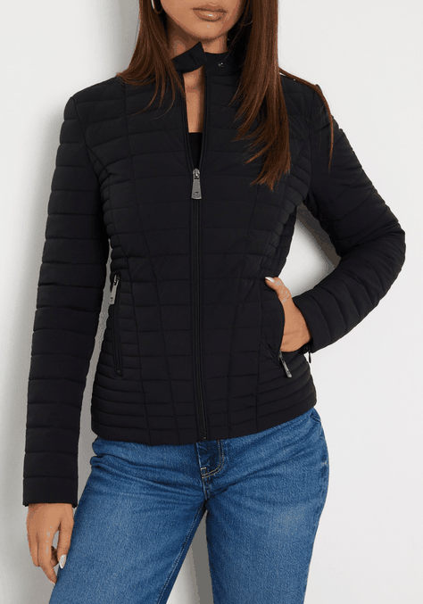 Chaqueta Guess Mujer Vona Jacket Negro-6