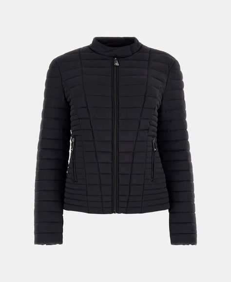 Chaqueta Guess Mujer Vona Jacket Negro-8