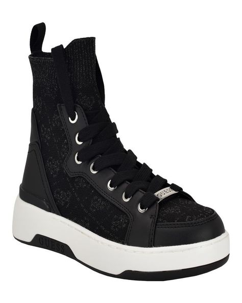 Zapatillas Guess Mujer Footwear Gwmannen2 Negro-0