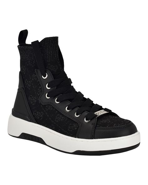 Zapatillas Guess Mujer Footwear Gwmannen2 Negro-1