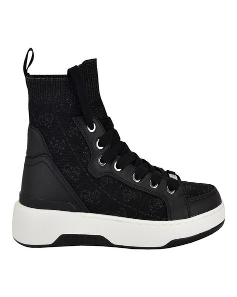 Zapatillas Guess Mujer Footwear Gwmannen2 Negro-2