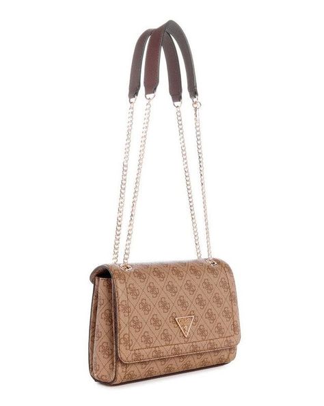 Cartera Guess Mujer Noelle Convertible Xbody Flap Café-2