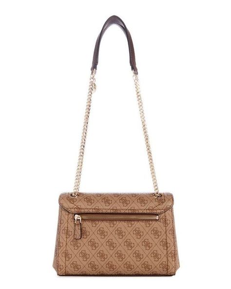 Cartera Guess Mujer Noelle Convertible Xbody Flap Café-4