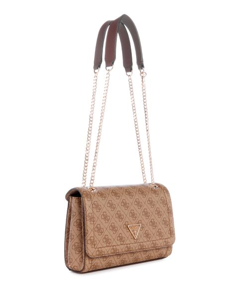 Cartera Guess Mujer Noelle Convertible Xbody Flap Café-5