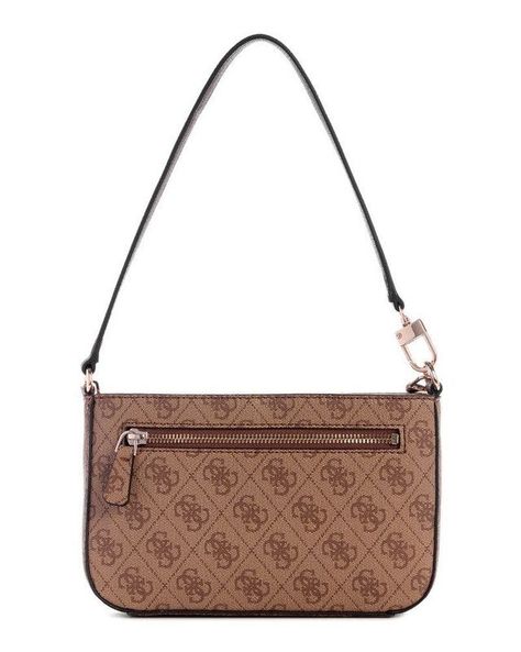 Cartera Guess Mujer Noelle Mini Top Zip Shoulder Café-2