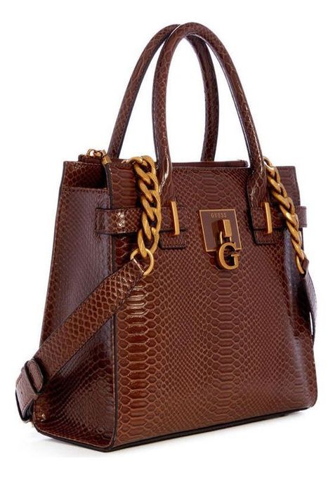 Cartera Guess Mujer Tabata Society Satchel Café-1