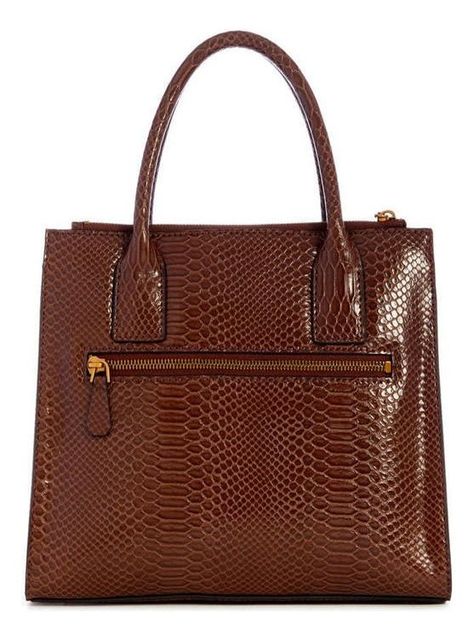 Cartera Guess Mujer Tabata Society Satchel Café-2