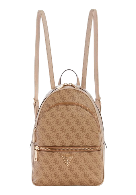 Mochila Guess Mujer Manhattan Large Backpack Café-0