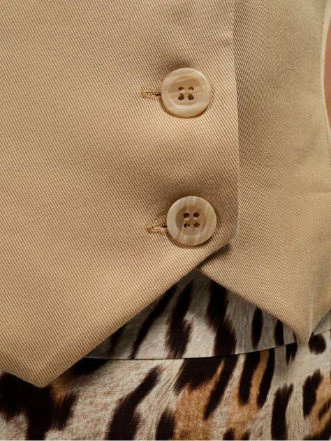 Blusa Guess Mujer Sl Ambre Vest Top Beige-3