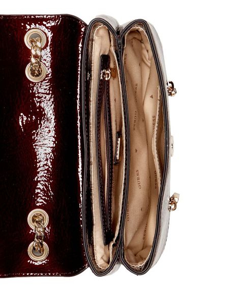 Cartera Guess Mujer Trissa Convertible Xbody Flap Rojo-3