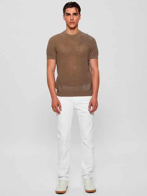 Jeans Guess Hombre Mateo Blanco-1