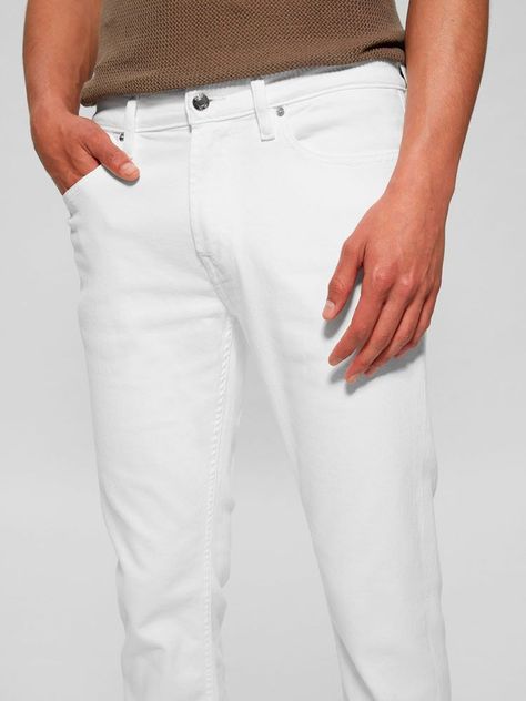 Jeans Guess Hombre Mateo Blanco-2