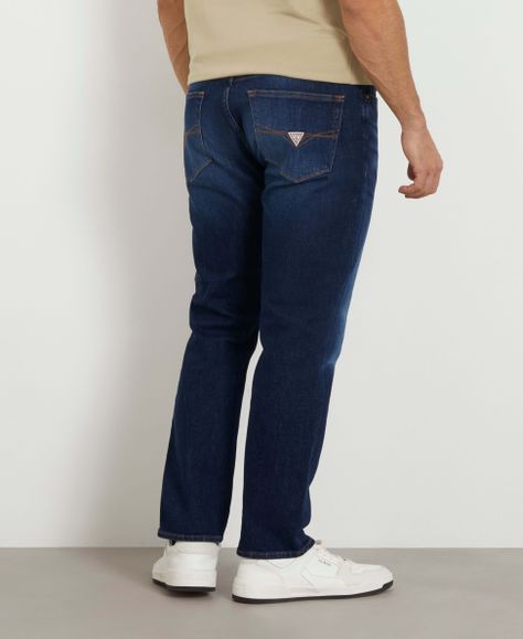 Jeans Hombre Guess Angels Azul Denim-1