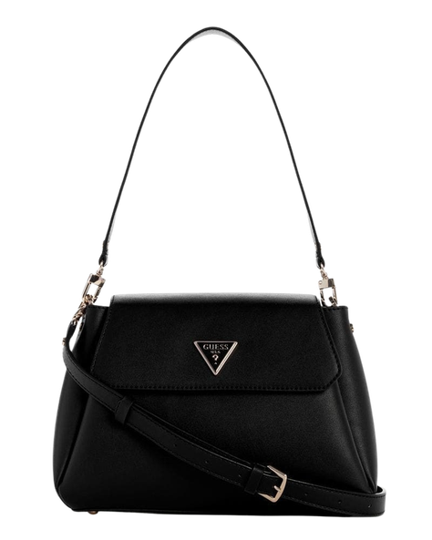 Cartera Guess Mujer Sora Girlfriend Flp Shldr Bag Negro-0