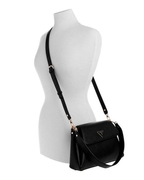 Cartera Guess Mujer Sora Girlfriend Flp Shldr Bag Negro-3