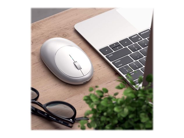 Mouse Inalámbrico Recargable Satechi M1 Silver-2