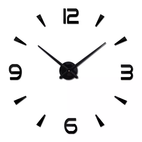 Reloj con Pegatinas de Espejo Acrílico Aguja-0