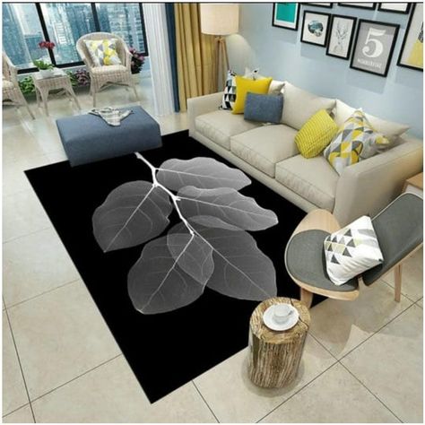 Alfombra Nordica efecto 3d Flexible 150*200 Hblan-0