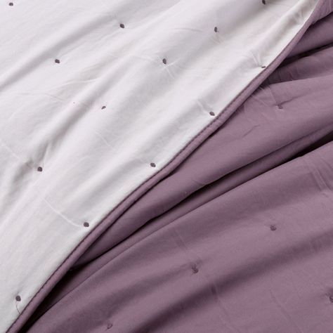 Cubrecama de Algodon King Morado-1