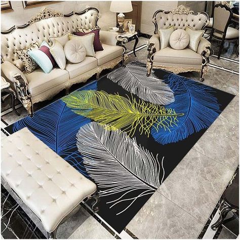 Alfombra Nordica efecto 3d Flexible 150*200 Pazul-0