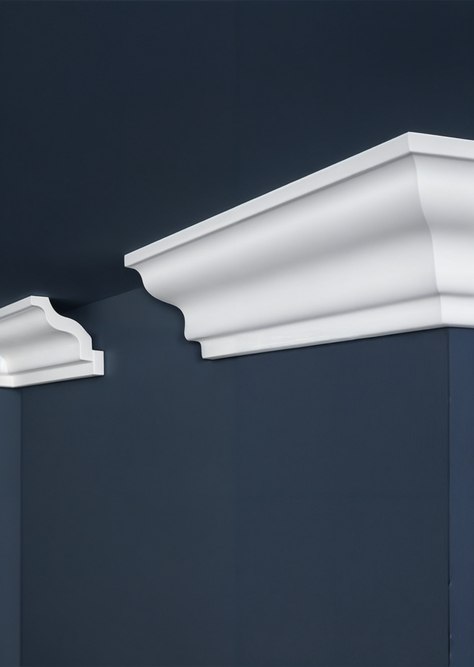Cornisa Moldura E8 72X72mm x 2mt Caja 39 ud-0